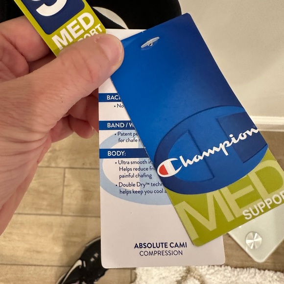 NWT Champion Black Sports Bra - Small - Picture 8 of 10